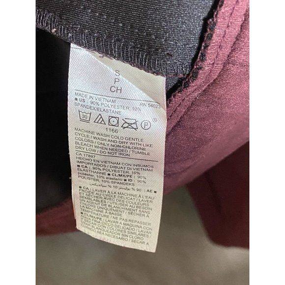 Old Navy Motorcycle Womens Jacket Small Pink Asymmetric Zipper Pockets Ladies - Picture 4 of 9